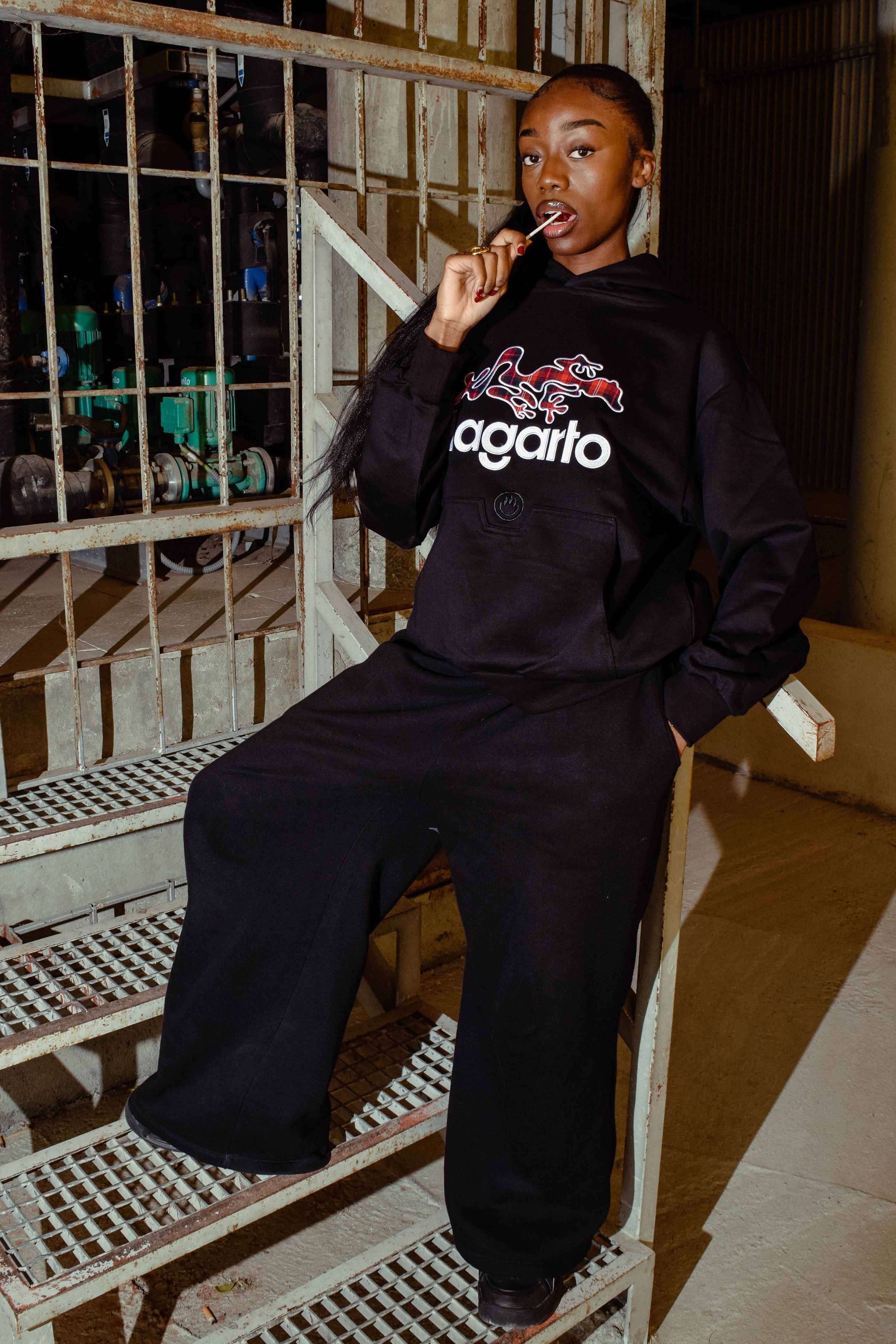 HOODIE · FLANNEL RED