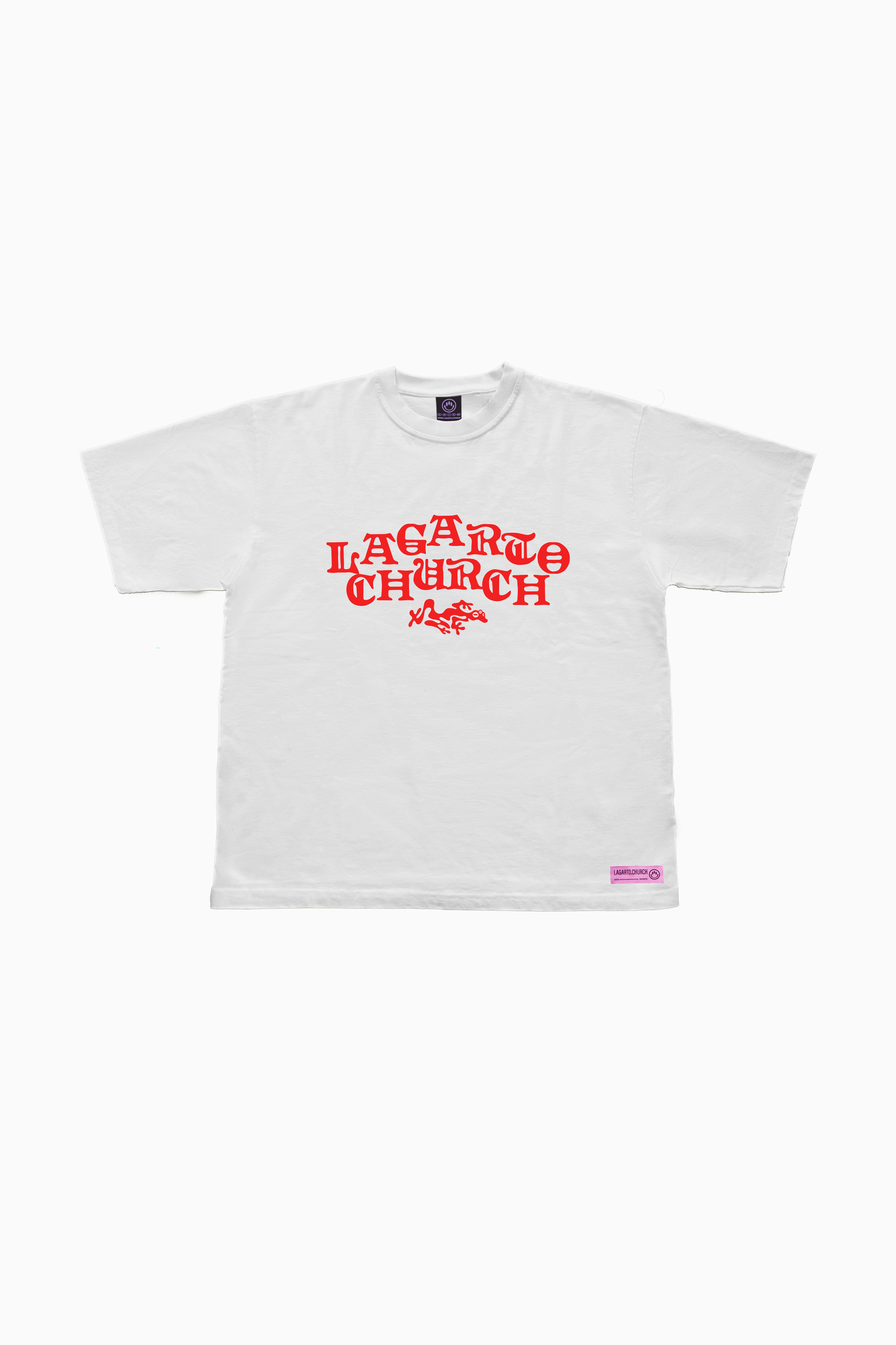 SUMMER WHITE TEE – LagartoChurch