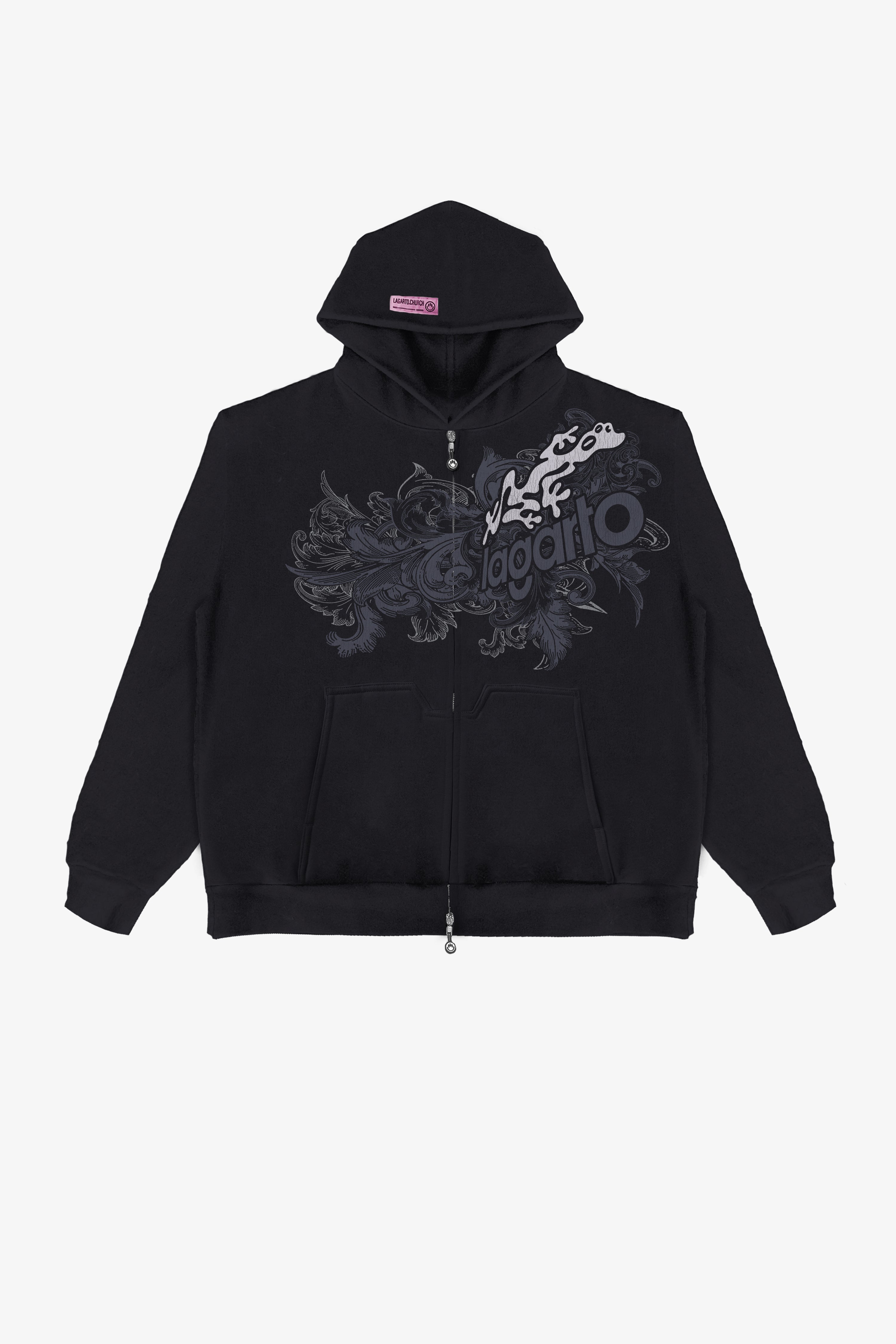 ZIP · FLOURISH BLACK
